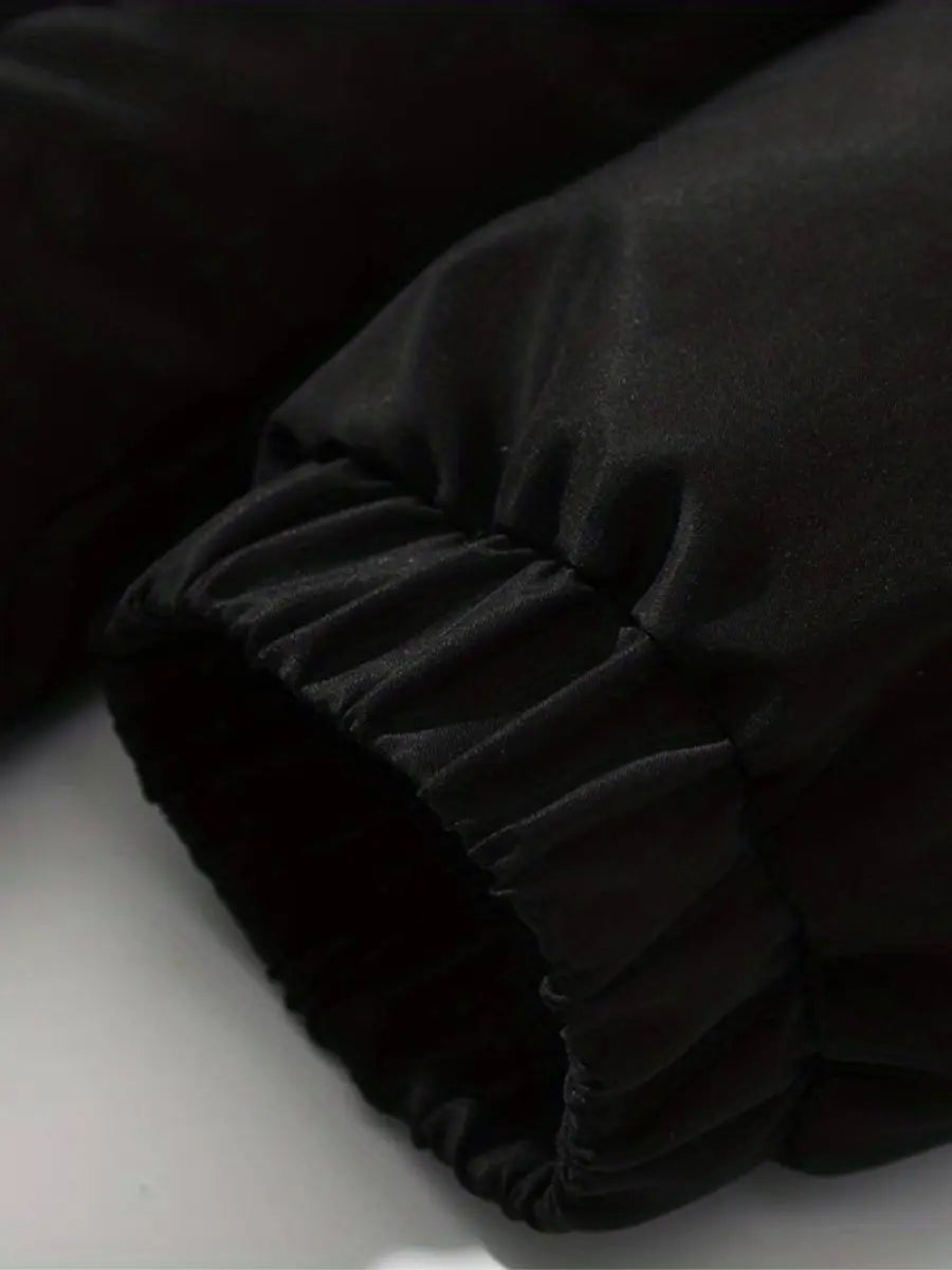 Warme Winterjas Met Fleece Voering En Capuchon