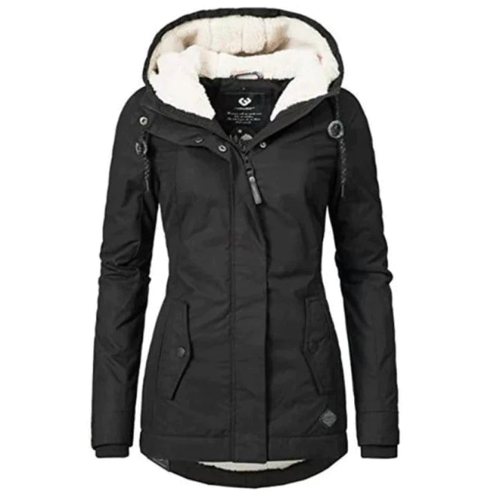 Angelina Dames softshell jas met fleece binnenkant