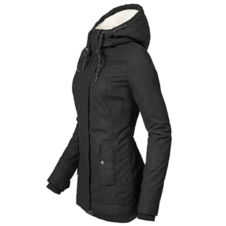Angelina Dames softshell jas met fleece binnenkant
