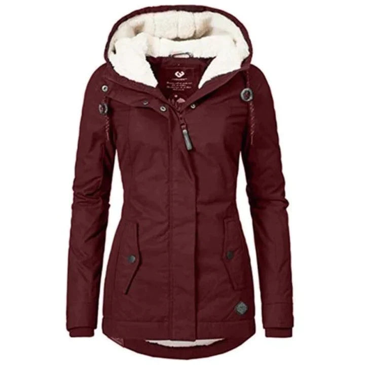 Angelina Dames softshell jas met fleece binnenkant