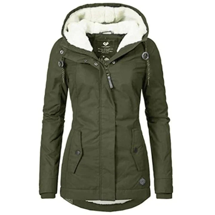 Angelina Dames softshell jas met fleece binnenkant