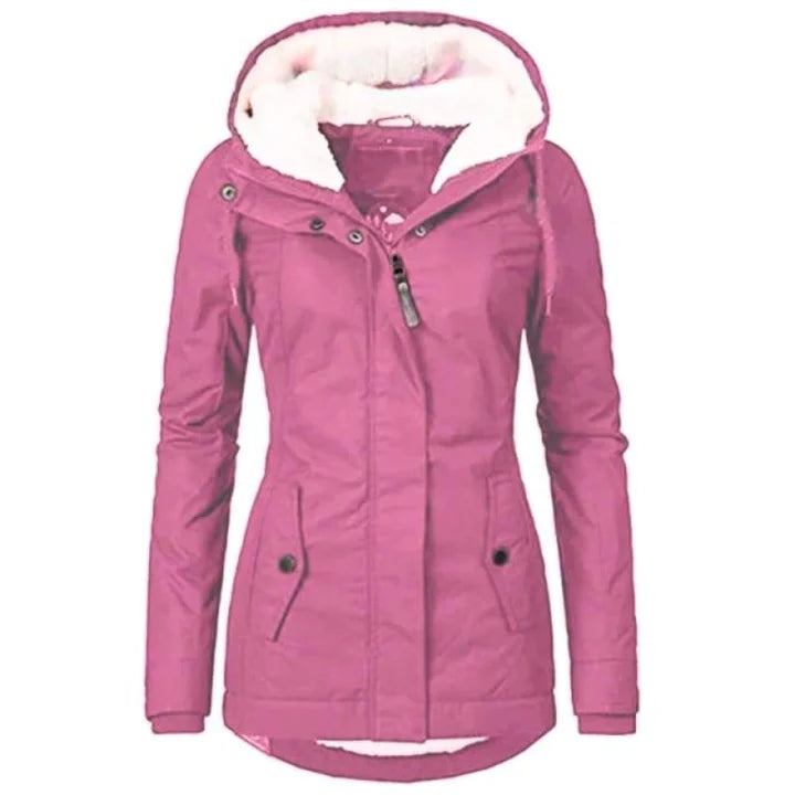 Angelina Dames softshell jas met fleece binnenkant