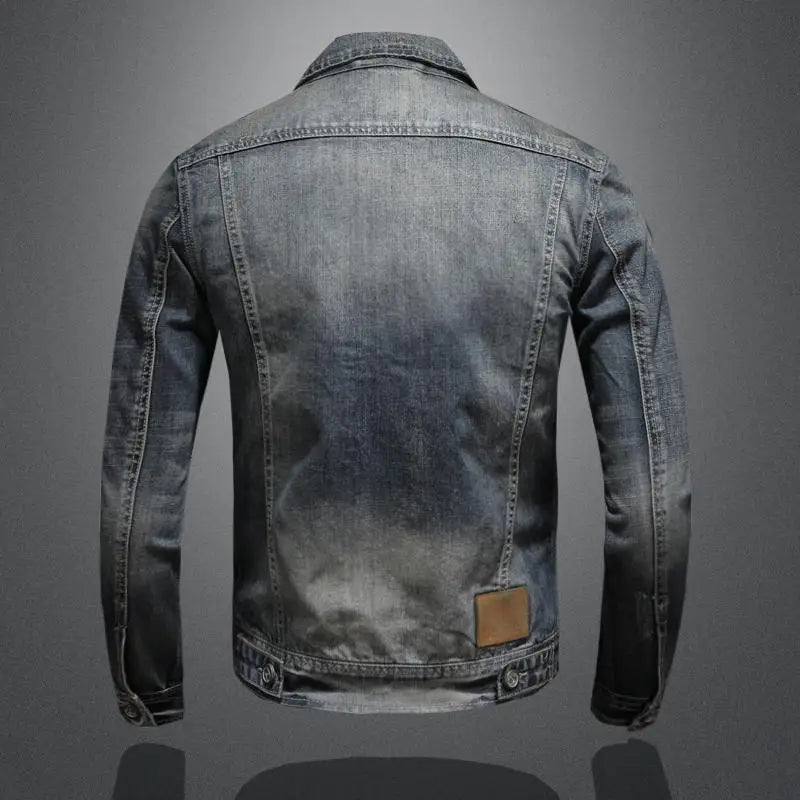 Antoine Heren spijkerjas met klassieke denim look