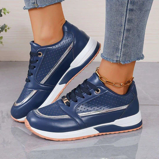 Ashton comfortabele dames sneakers met plateauzool