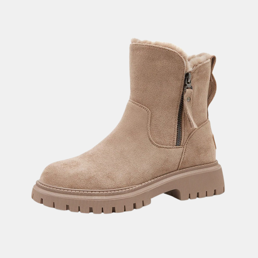 Dames Winterboots Met Warme Voering En Profielzool