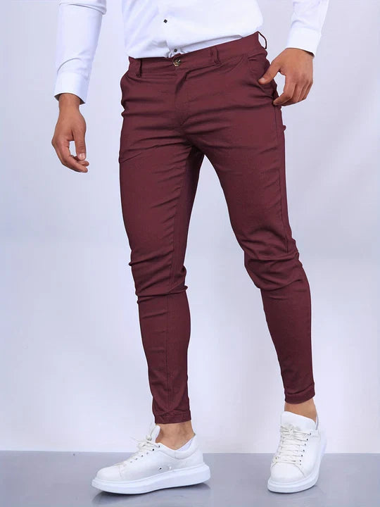 Eden Stretch Slim Fit Heren Chino