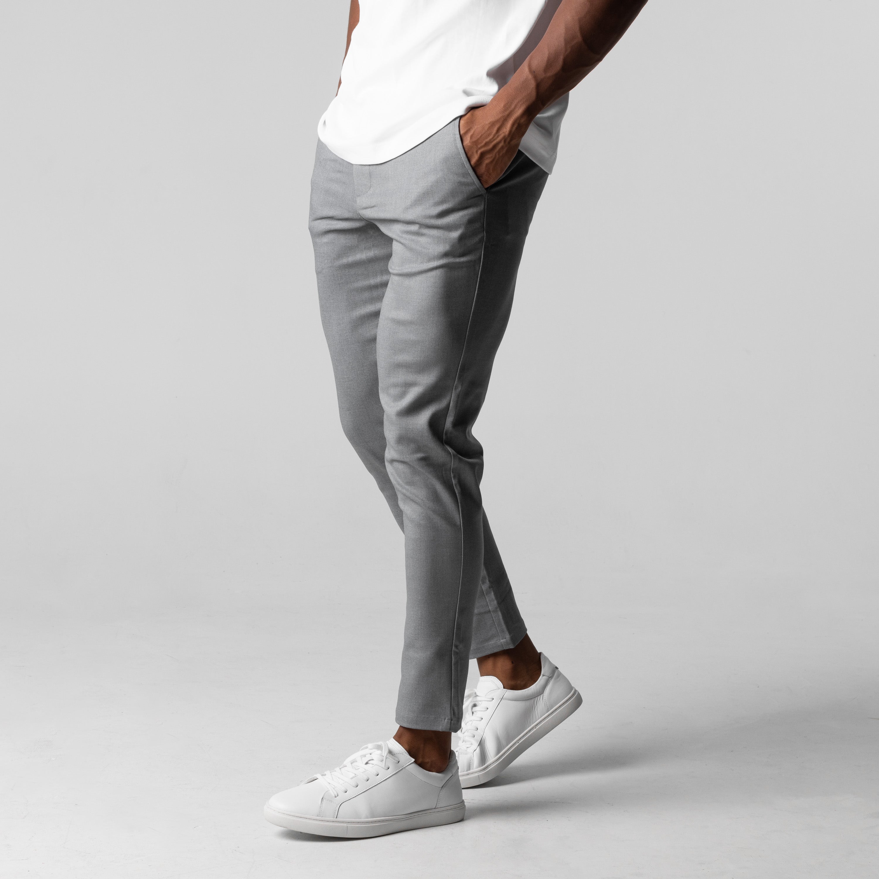 Elias Heren slim fit stretch pantalon