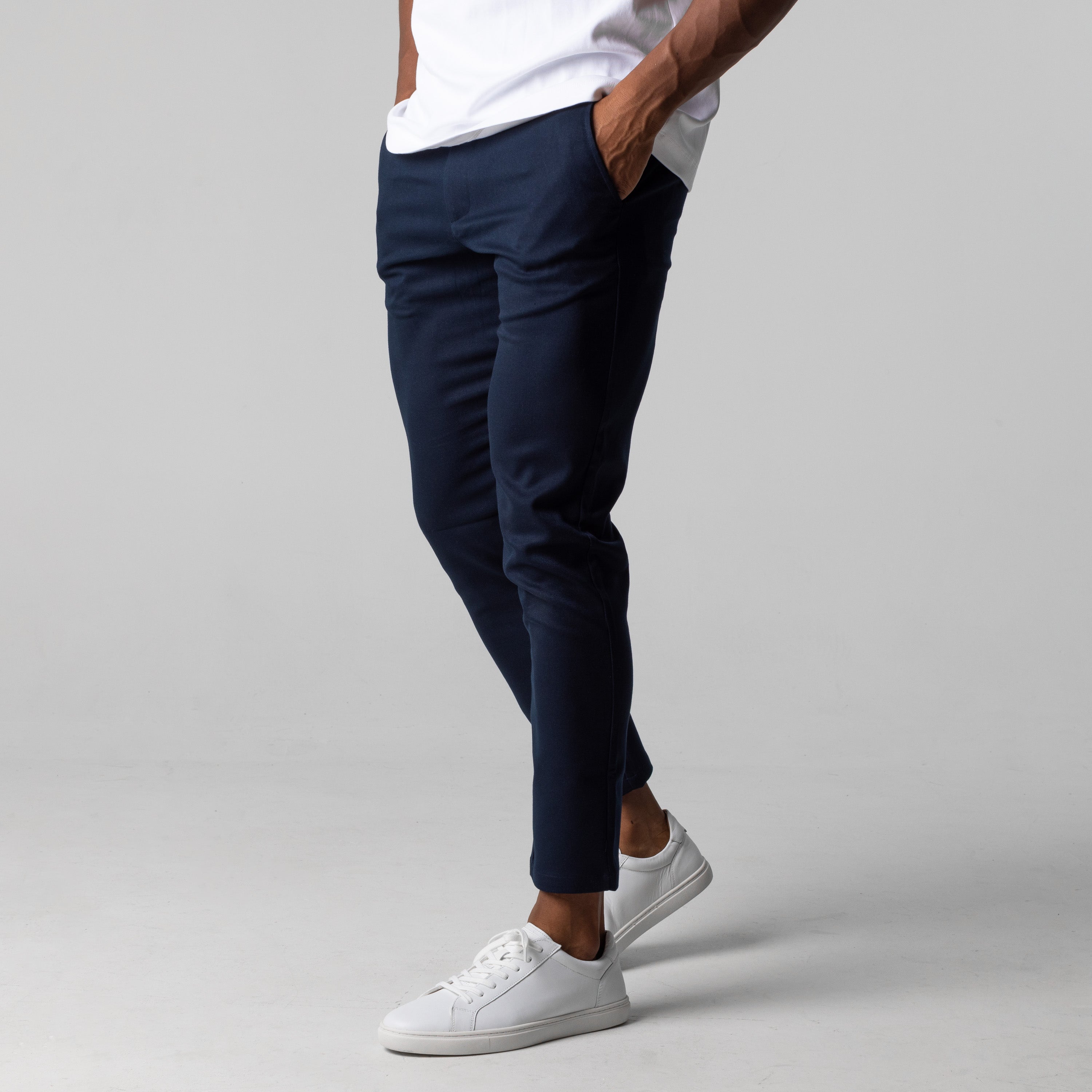 Elias Heren slim fit stretch pantalon