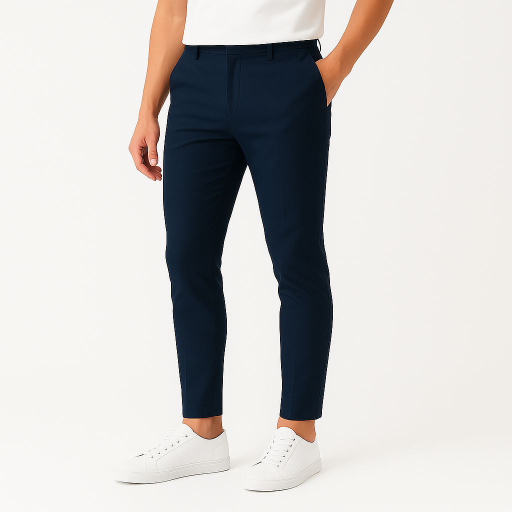 Elias Heren slim fit stretch pantalon
