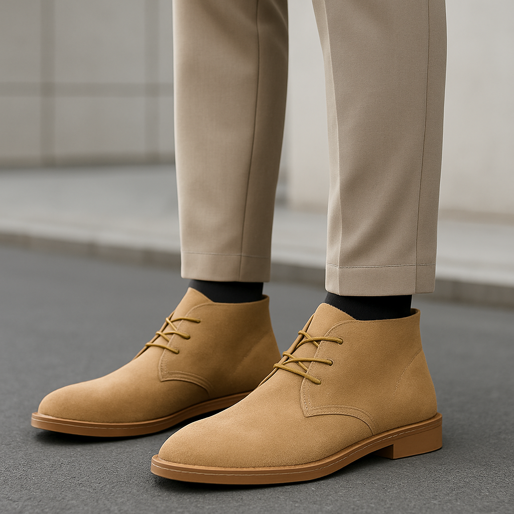 Floyd Classic Suede High Shoes For Men