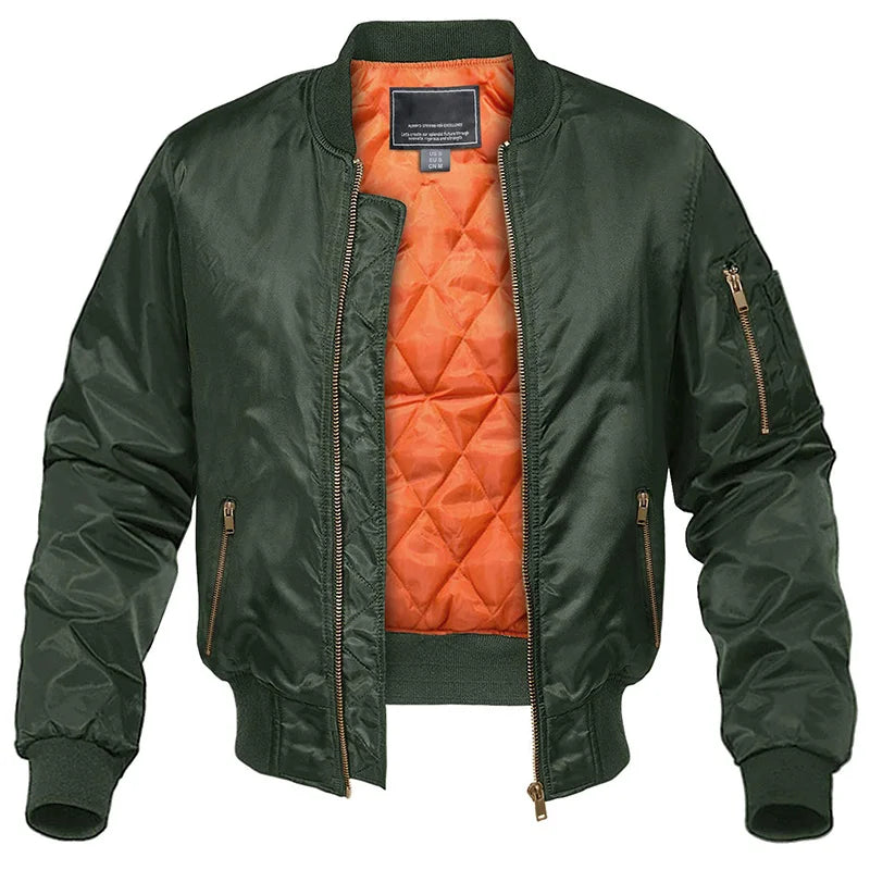 Floyd heren bomberjack met ritssluiting