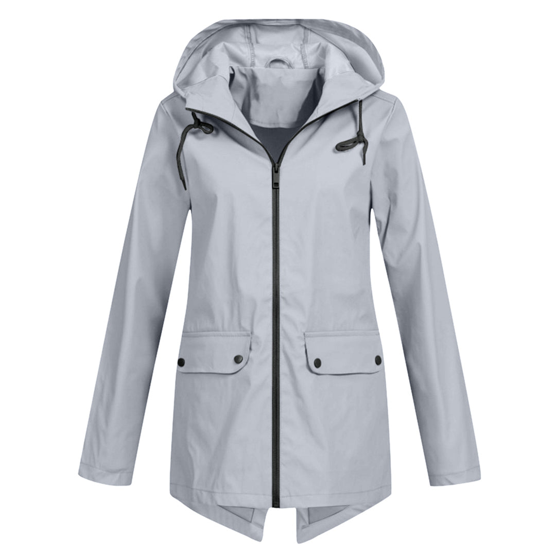 Francine Dames softshell jas met capuchon en zakken