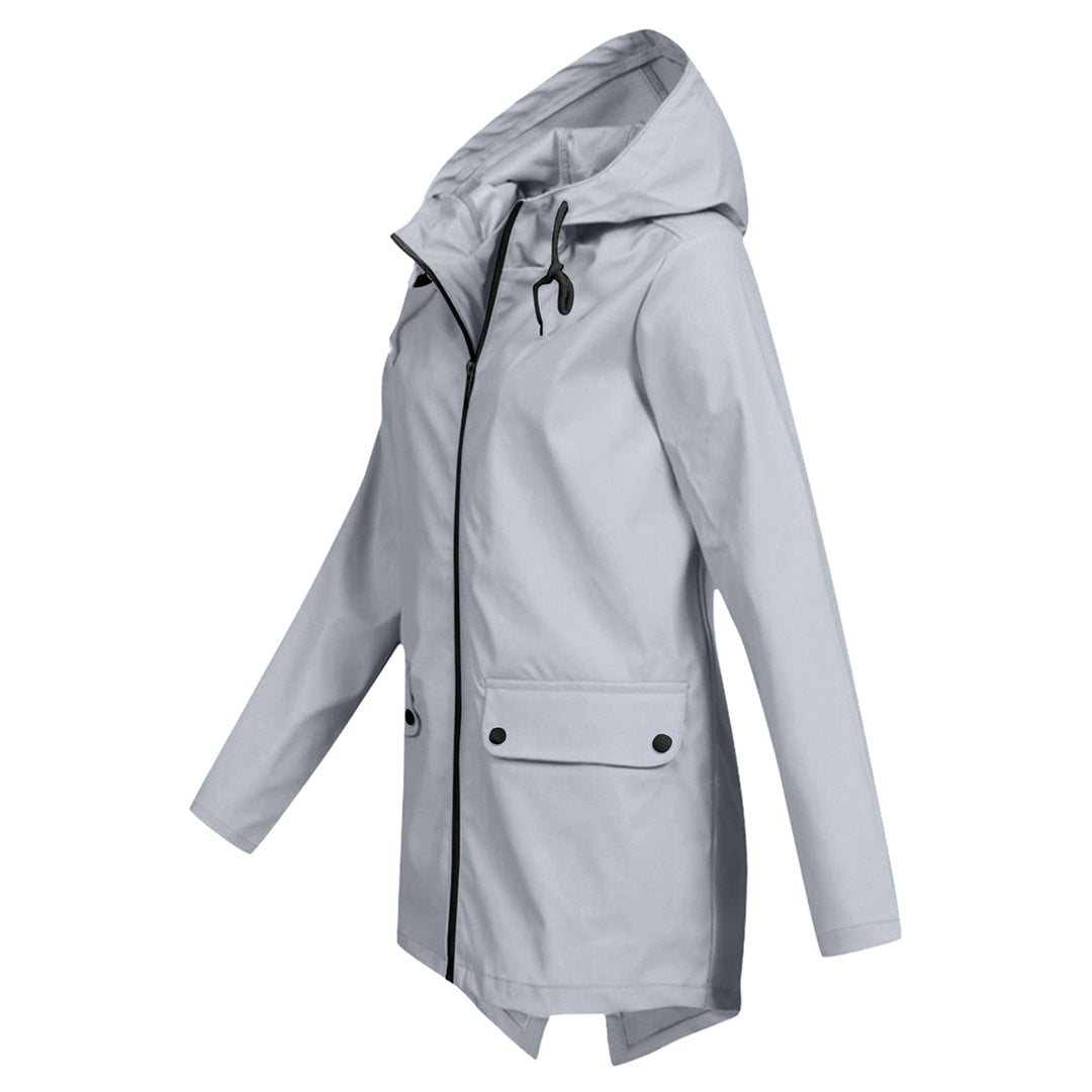 Francine Dames softshell jas met capuchon en zakken