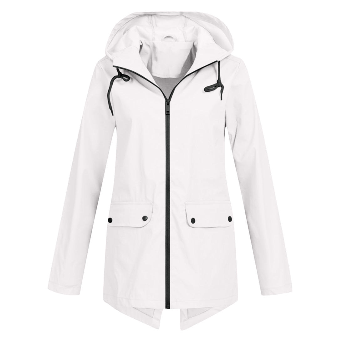 Francine Dames softshell jas met capuchon en zakken