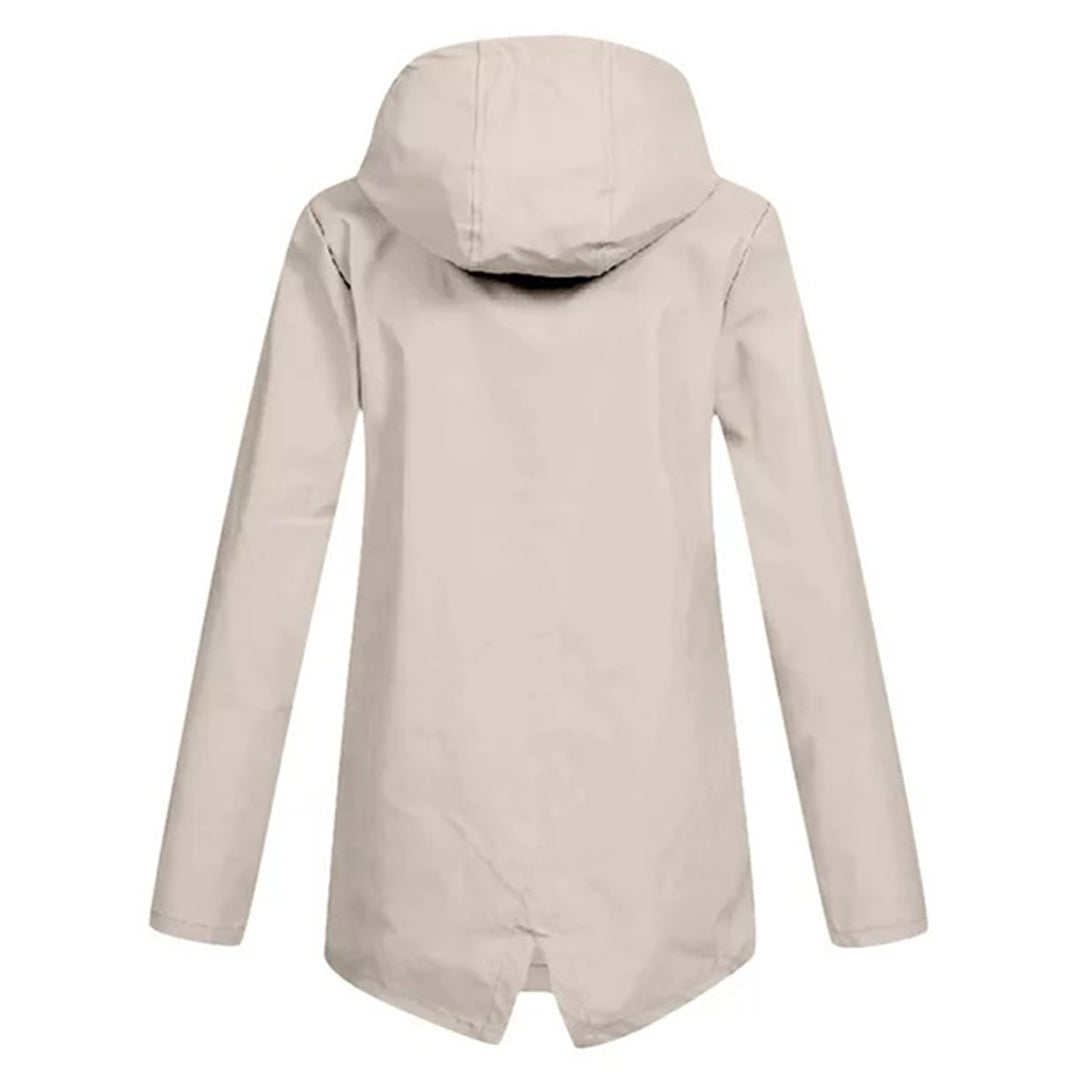 Francine Dames softshell jas met capuchon en zakken