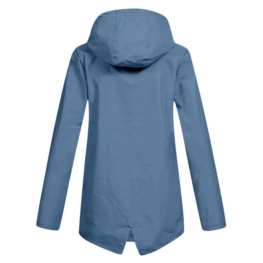 Francine Dames softshell jas met capuchon en zakken