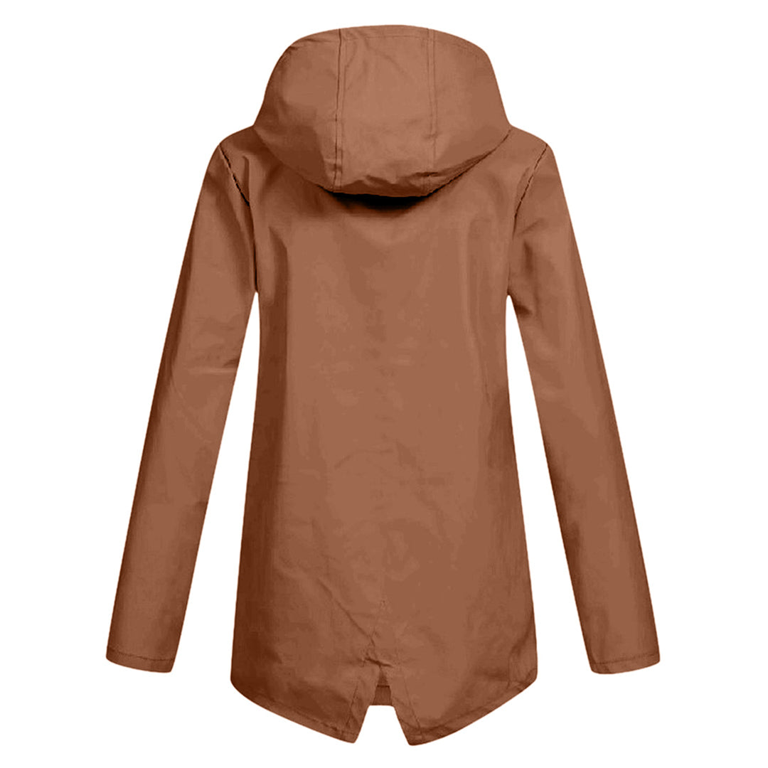 Francine Dames softshell jas met capuchon en zakken