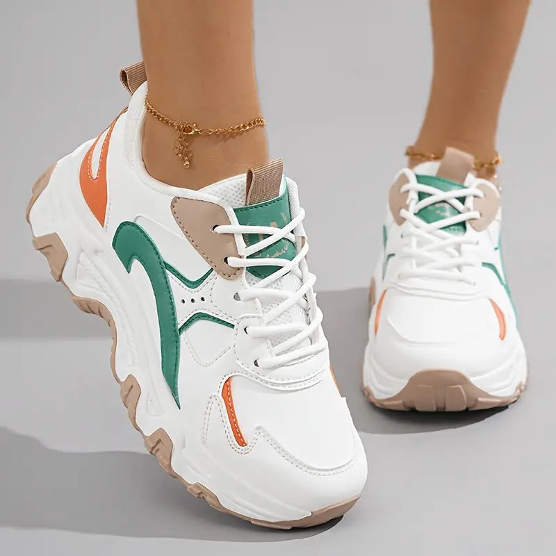 Hailey Chunky dames sneakers met sportieve look