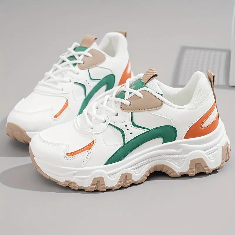 Hailey Chunky dames sneakers met sportieve look