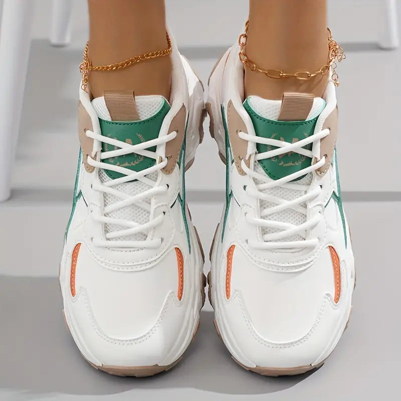 Hailey Chunky dames sneakers met sportieve look