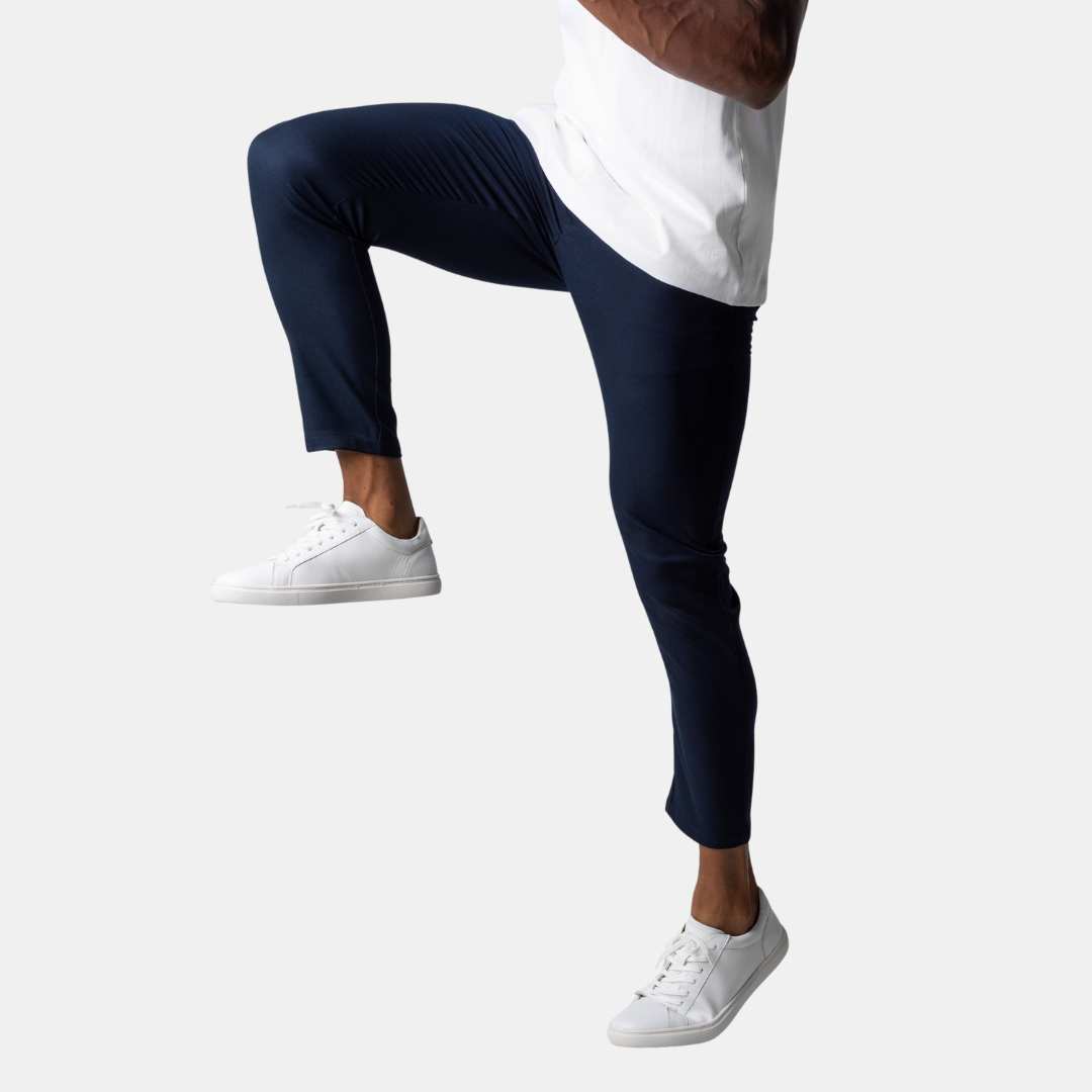 Heren Slim Fit Pantalon Met Stretch En Strakke Pasvorm