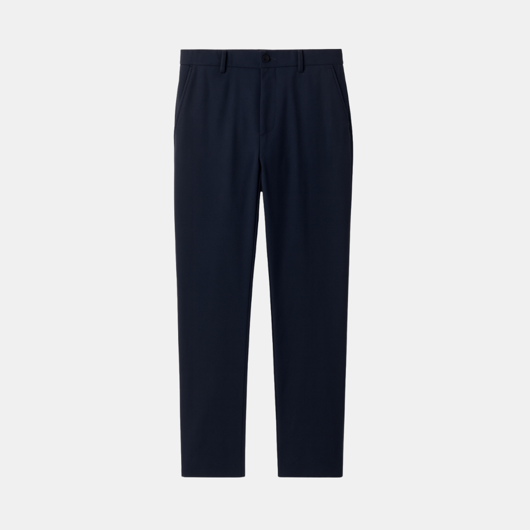 Heren Slim Fit Pantalon Met Stretch En Strakke Pasvorm