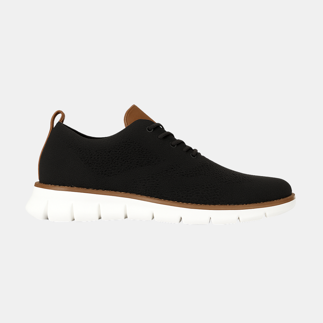 Heren Sneakers Met Ademende Knit En Flexibele Zool