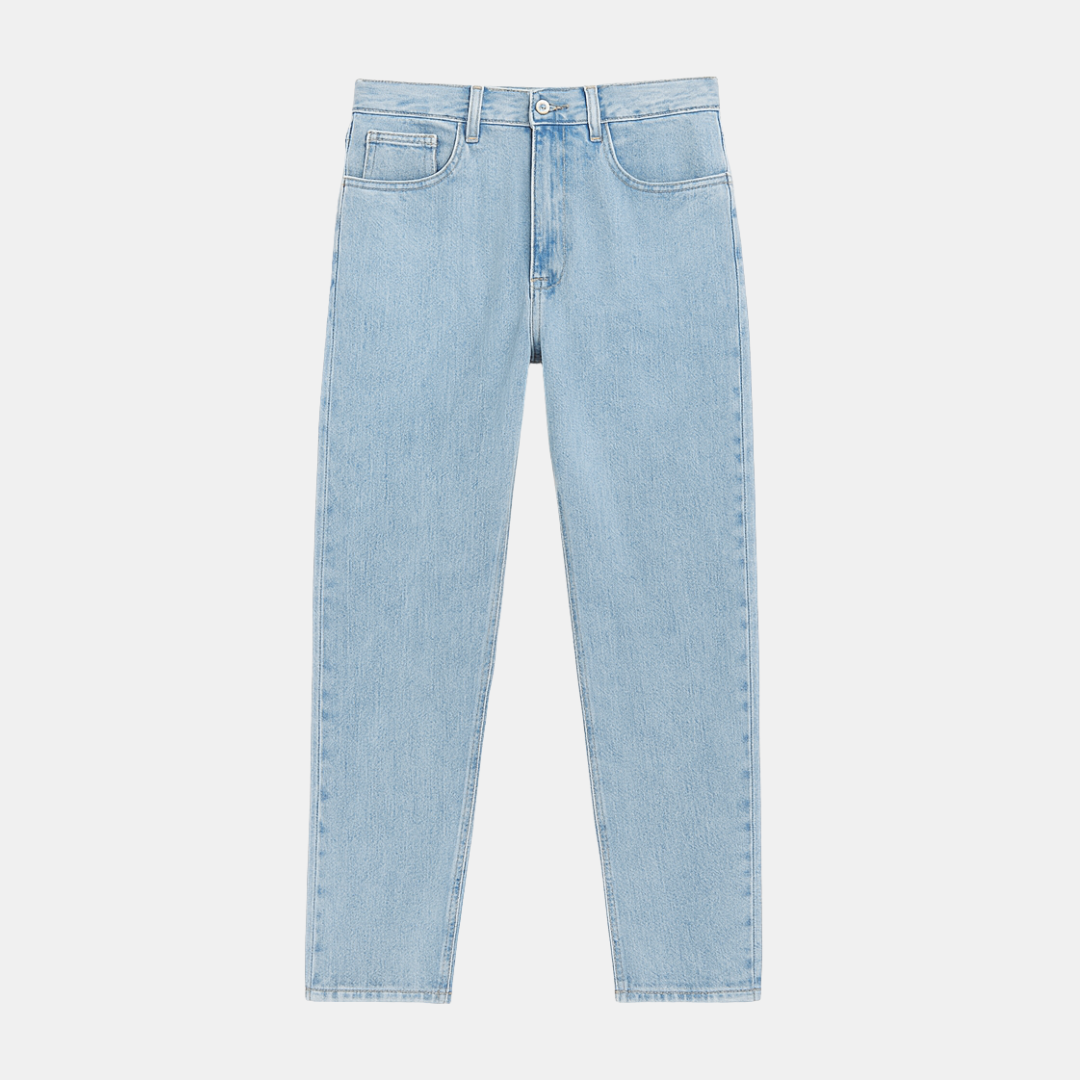 Heren Straight-Fit Jeans Met Moderne Look