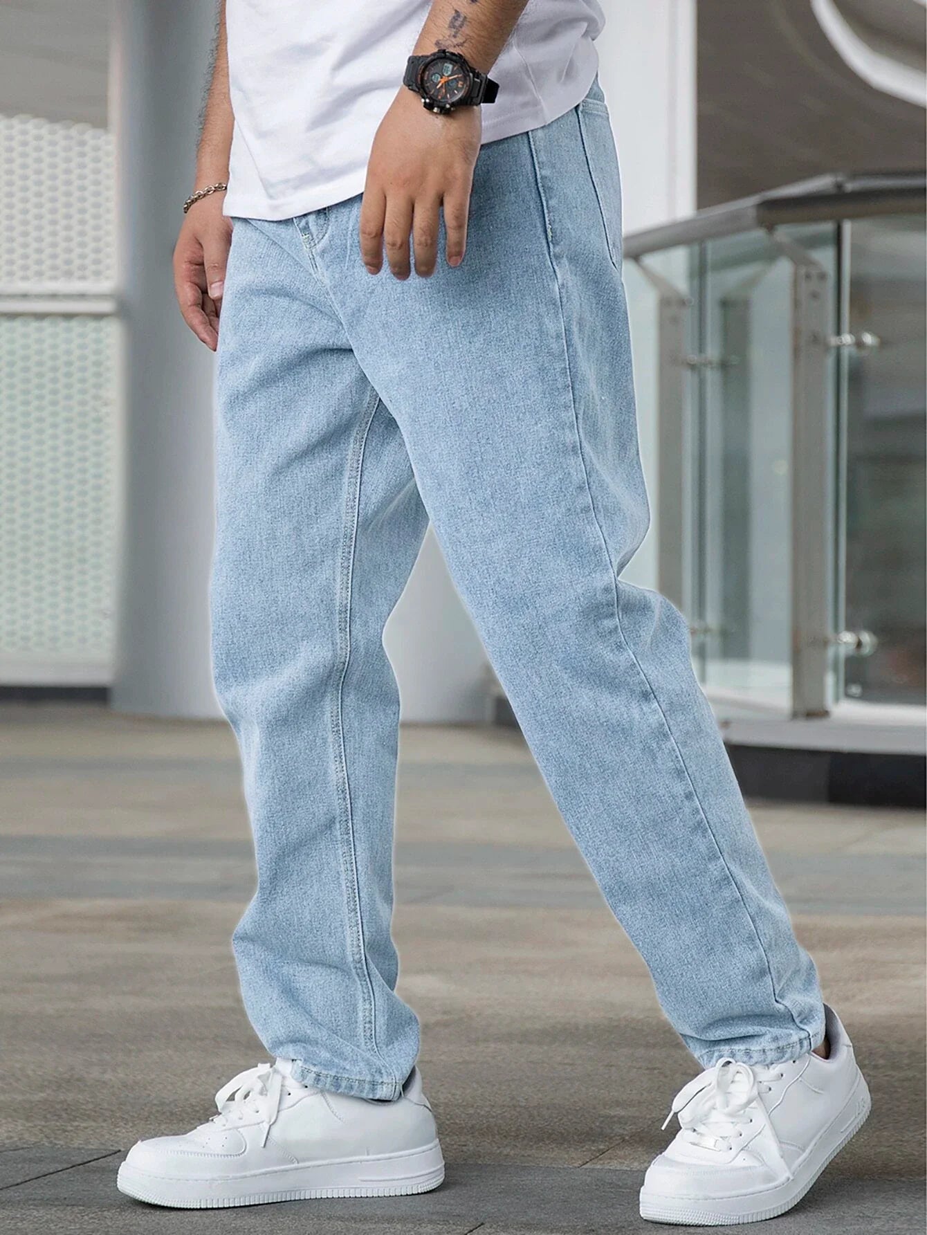 Jesse heren straight-fit jeans