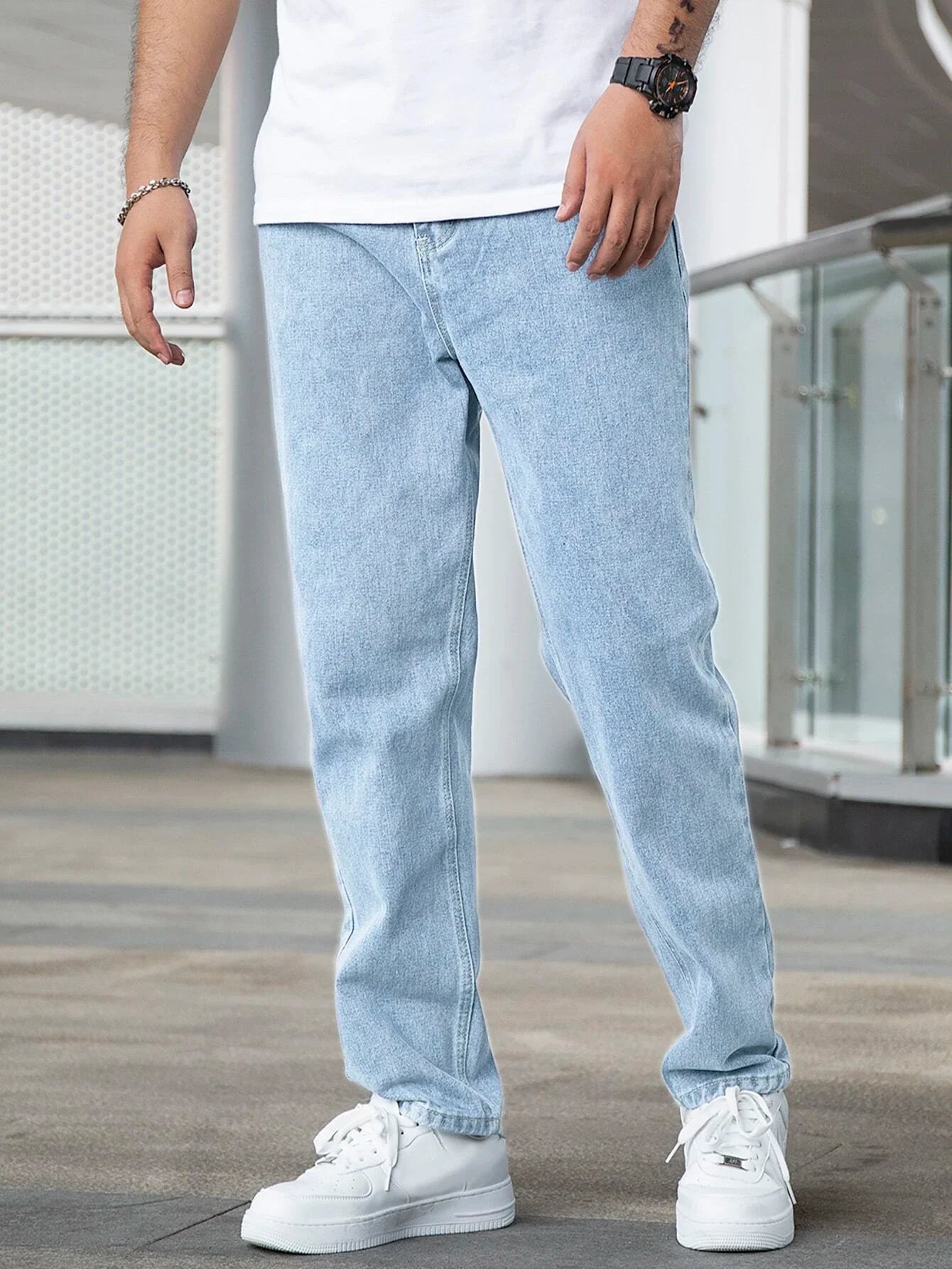 Jesse heren straight-fit jeans