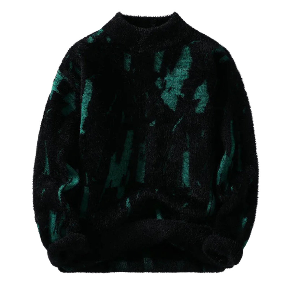 Jimmy Heren trui met abstracte print