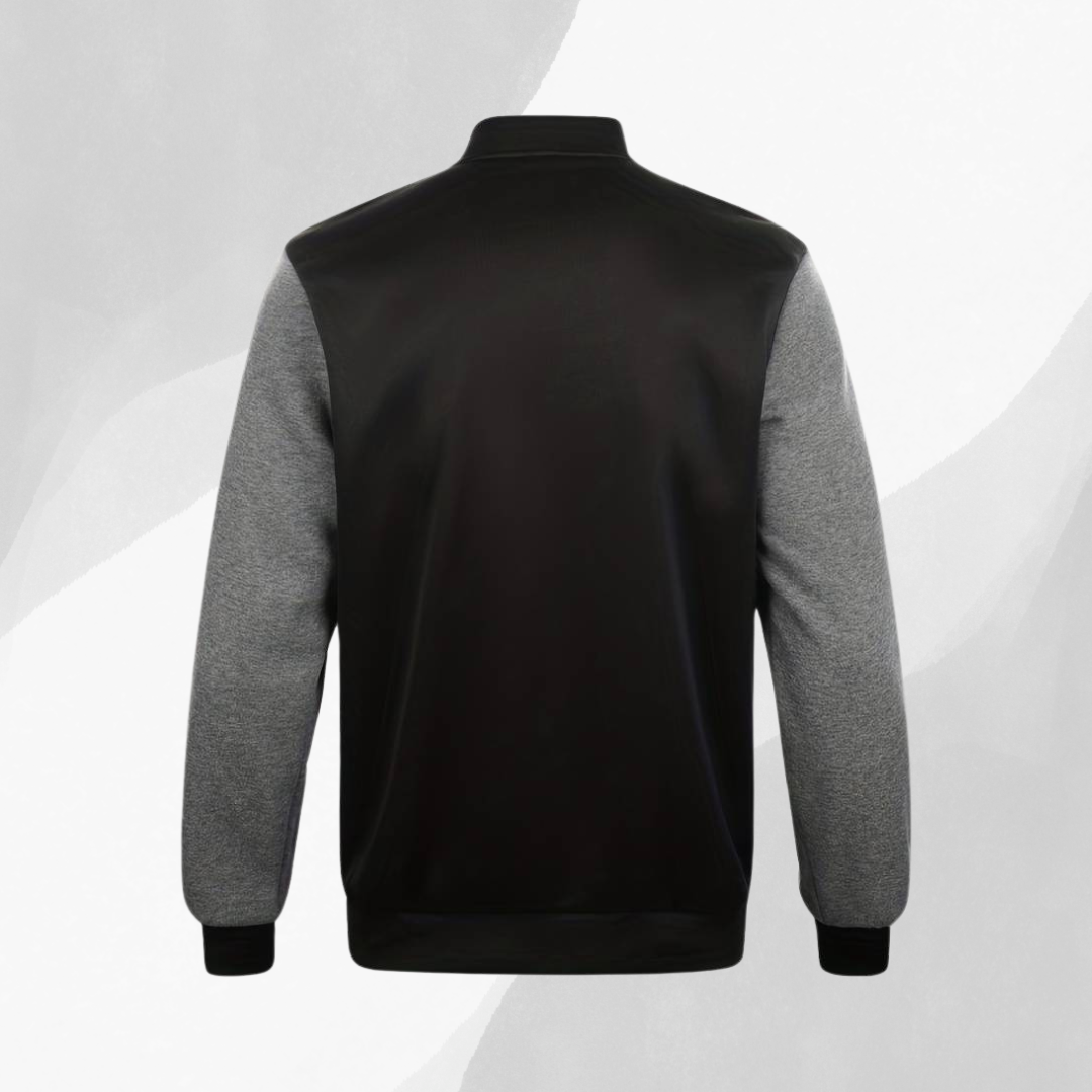 Jordan Heren varsity jas met sportieve details