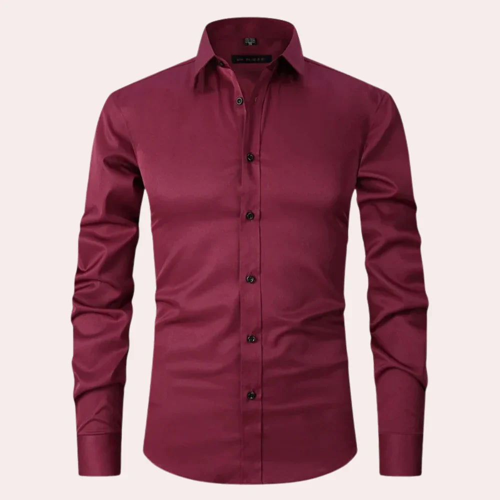 Kevin Heren slim fit overhemd met lange mouwen
