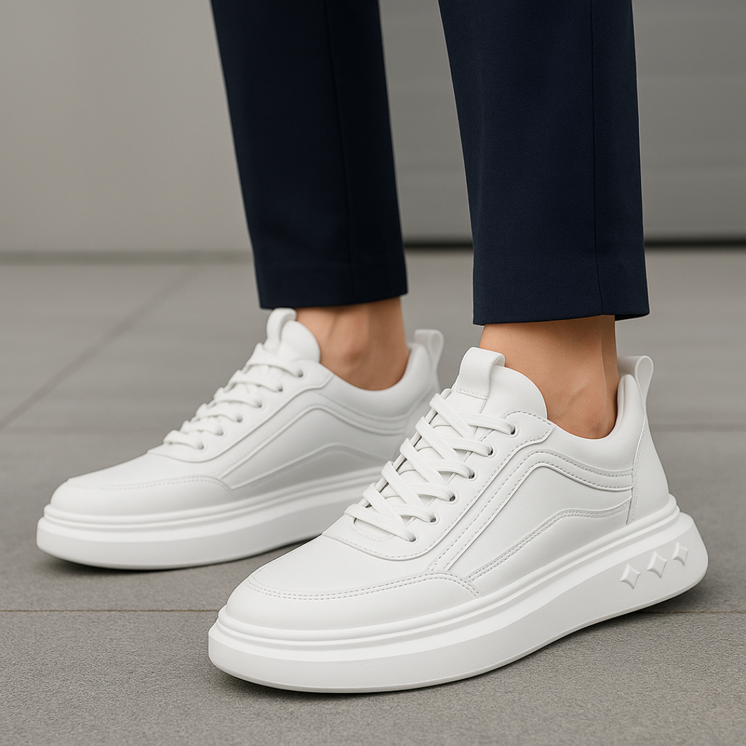 Kyle Casual heren sneakers met dikke zool