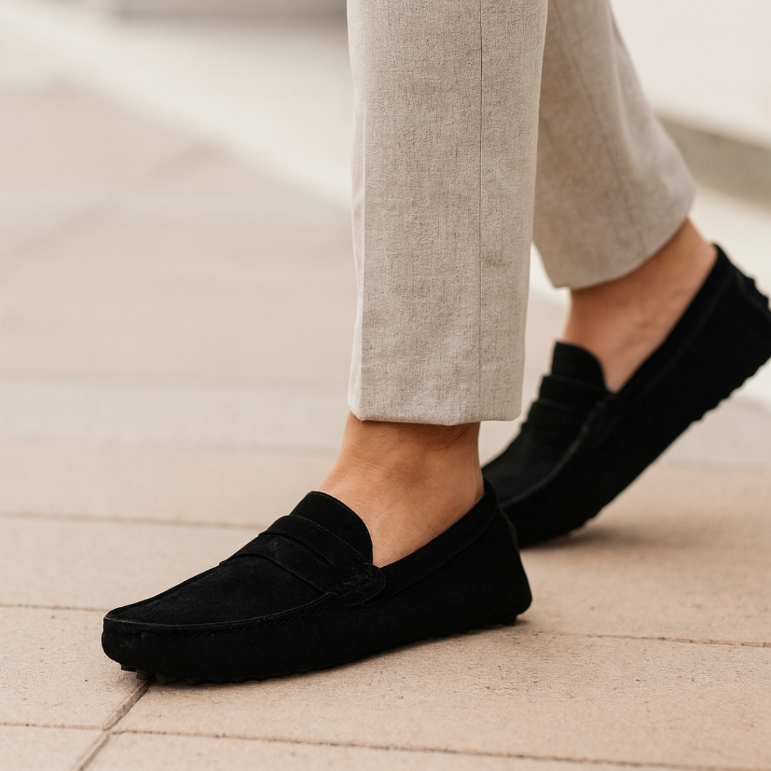 Laurent Klassieke Suéde Heren Loafers