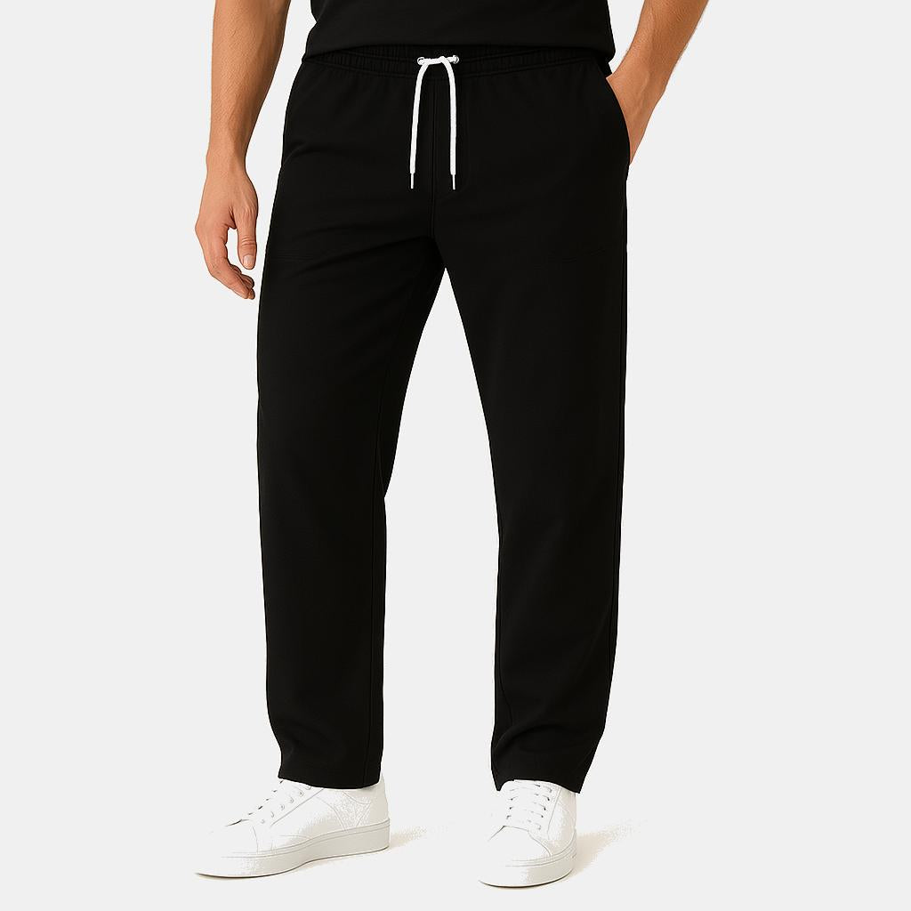 Lucas comfortabele oversized heren broek met trekkoord