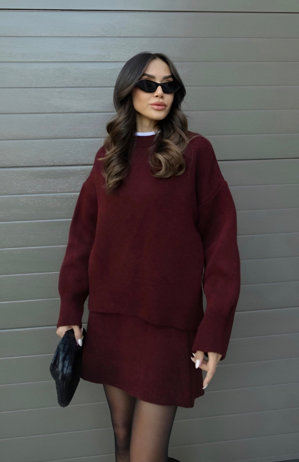 Marie Dames Set Met Trui En Rok