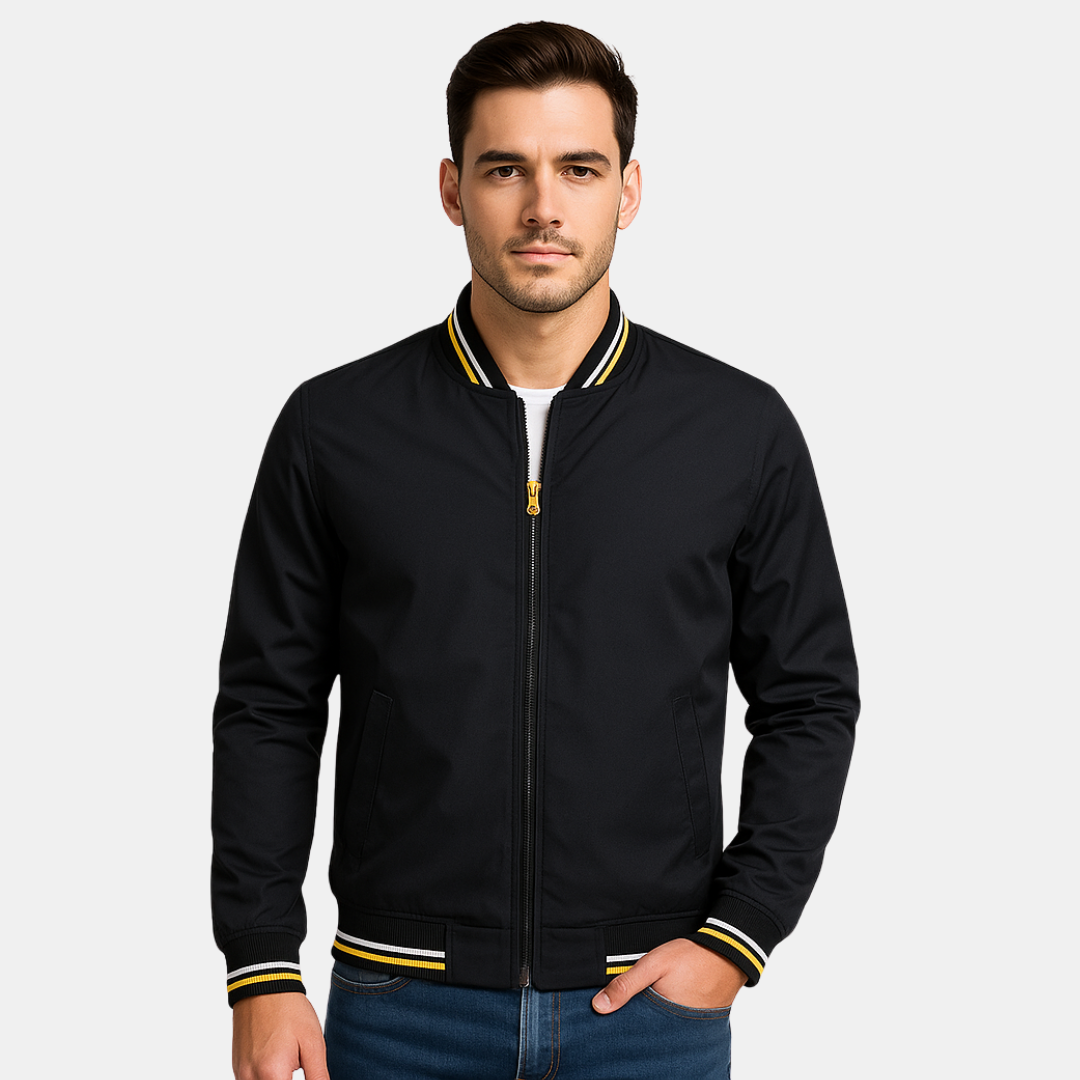Mason Heren bomberjas met sportieve details