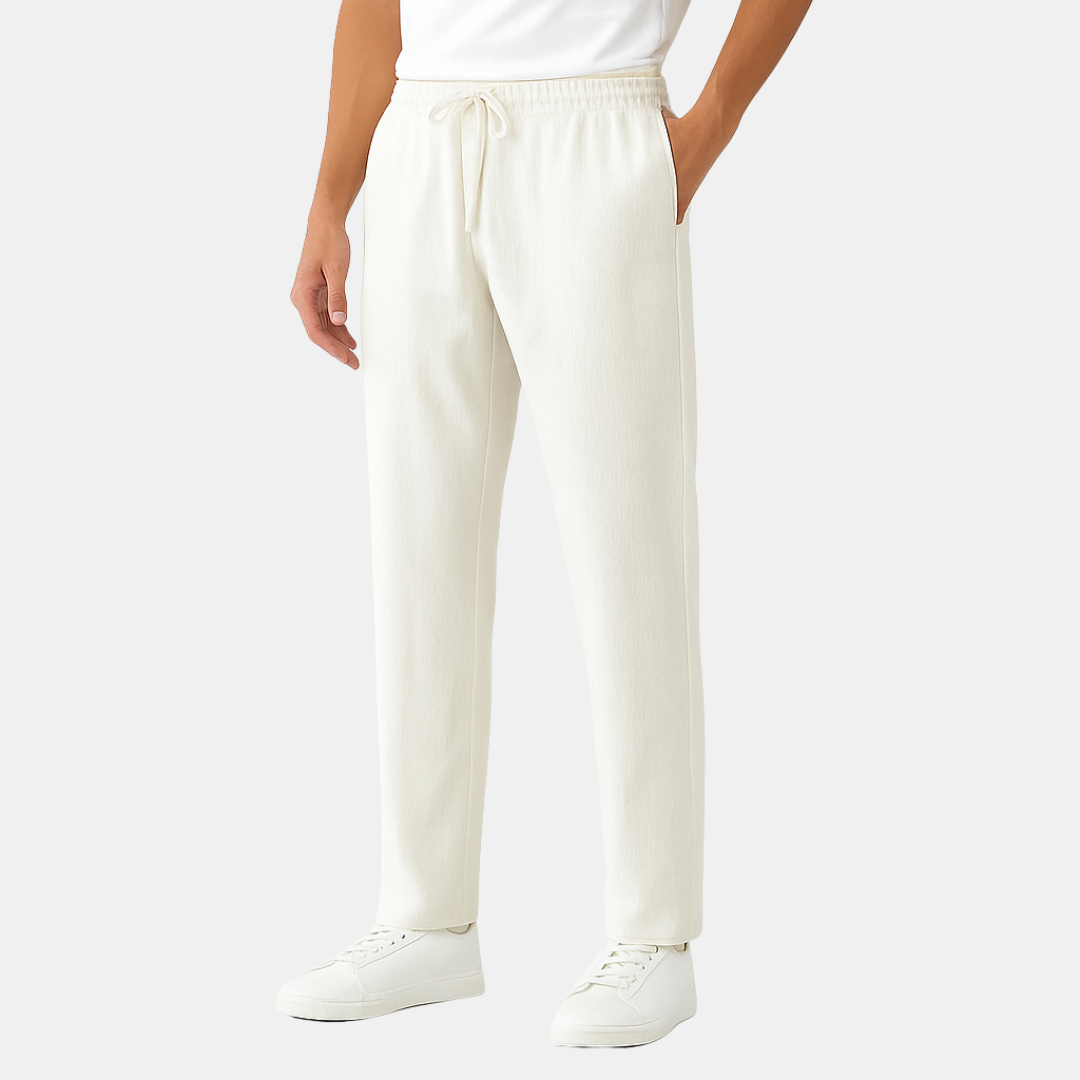 Matt Heren relaxte jersey broek