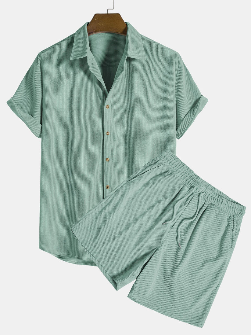 Matthew stijlvolle oversized zomer set voor heren