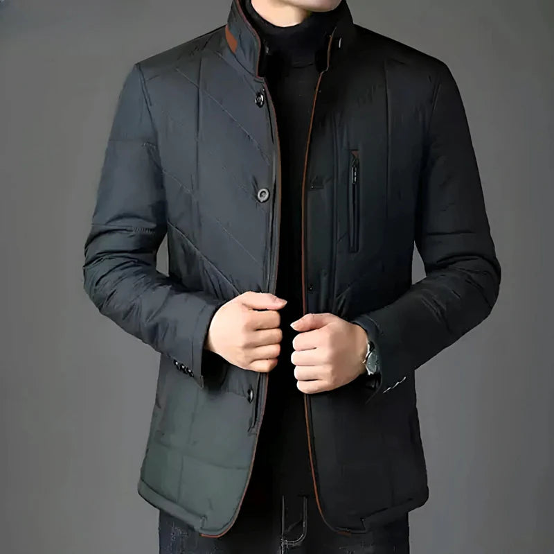 Maxim Comfortabele Herenjas Met Klassieke Look