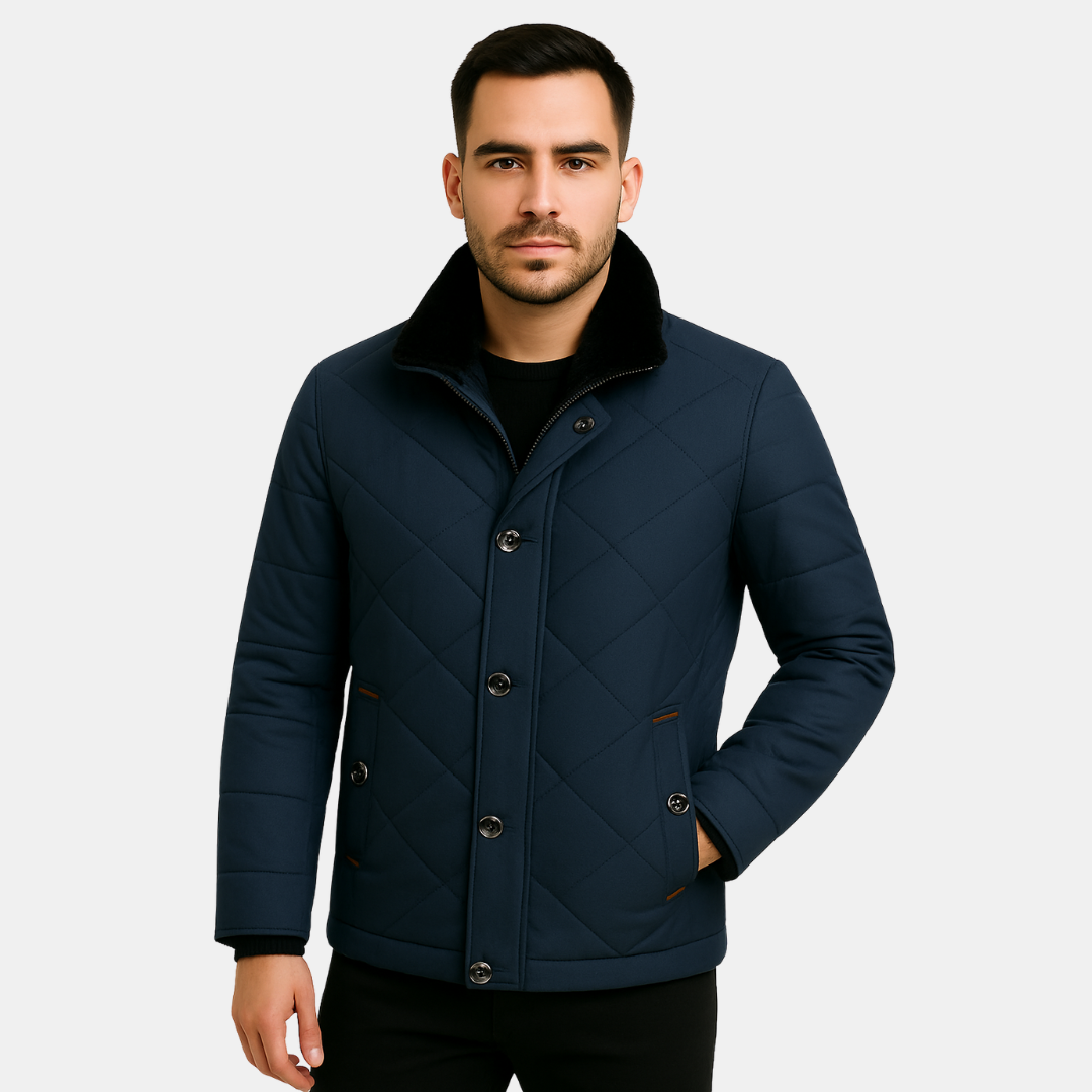 Maxim Comfortabele Herenjas Met Klassieke Look