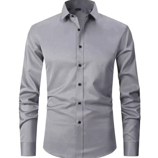 Maxime heren slim fit overhemd met stretch