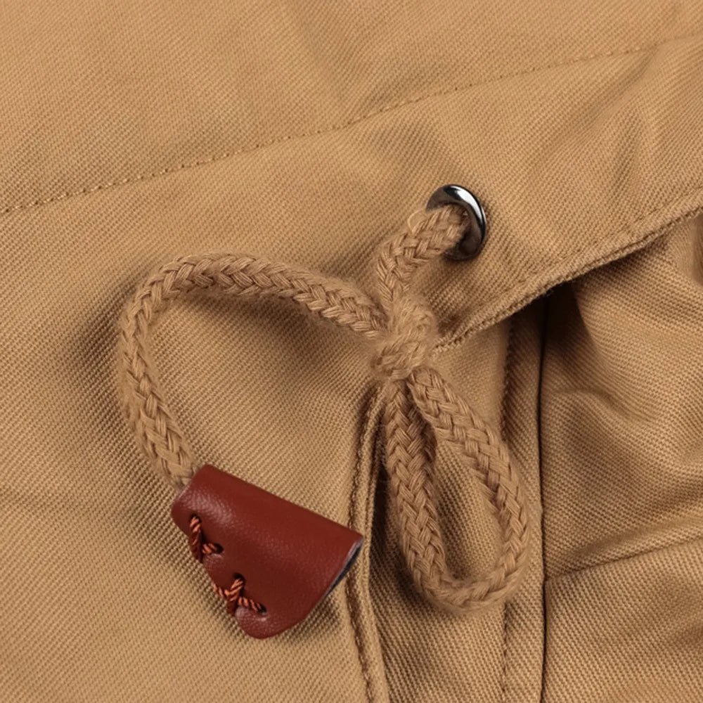 Michel Heren Winterjas Met Capuchon En Zakdetails