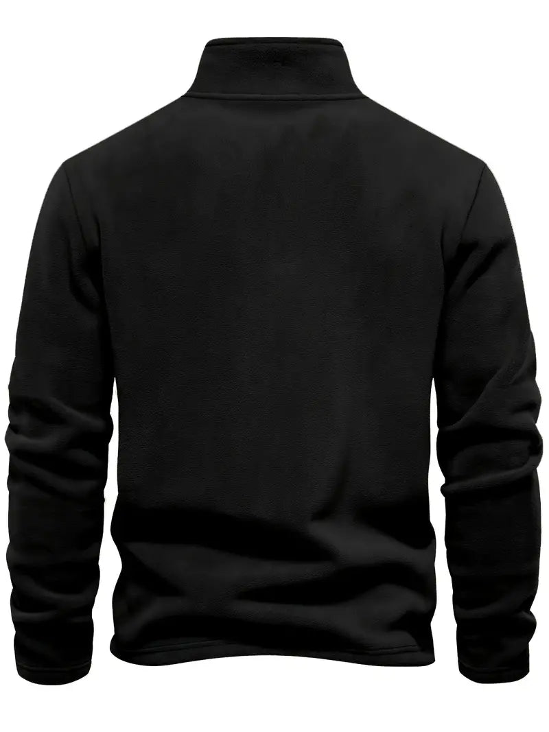 Mika Fleece sweater met rits voor heren