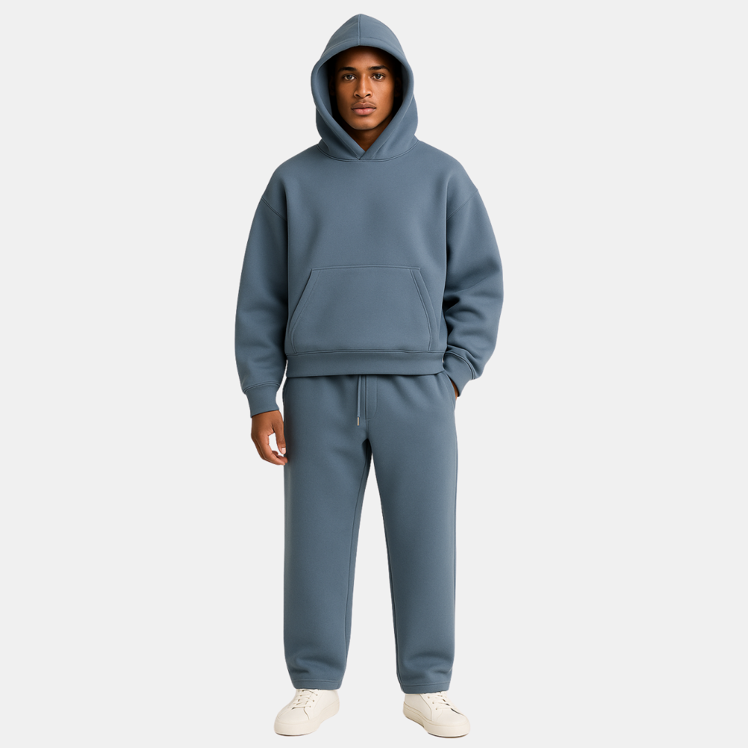 Oversized Heren Trainingspak Met Hoodie En Broek