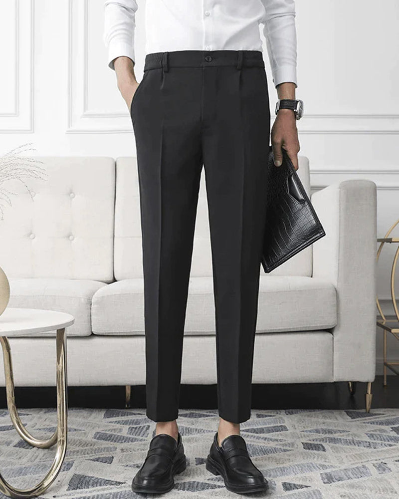 Patrick Slim Fit Heren Pantalon met Rechte Pijpen