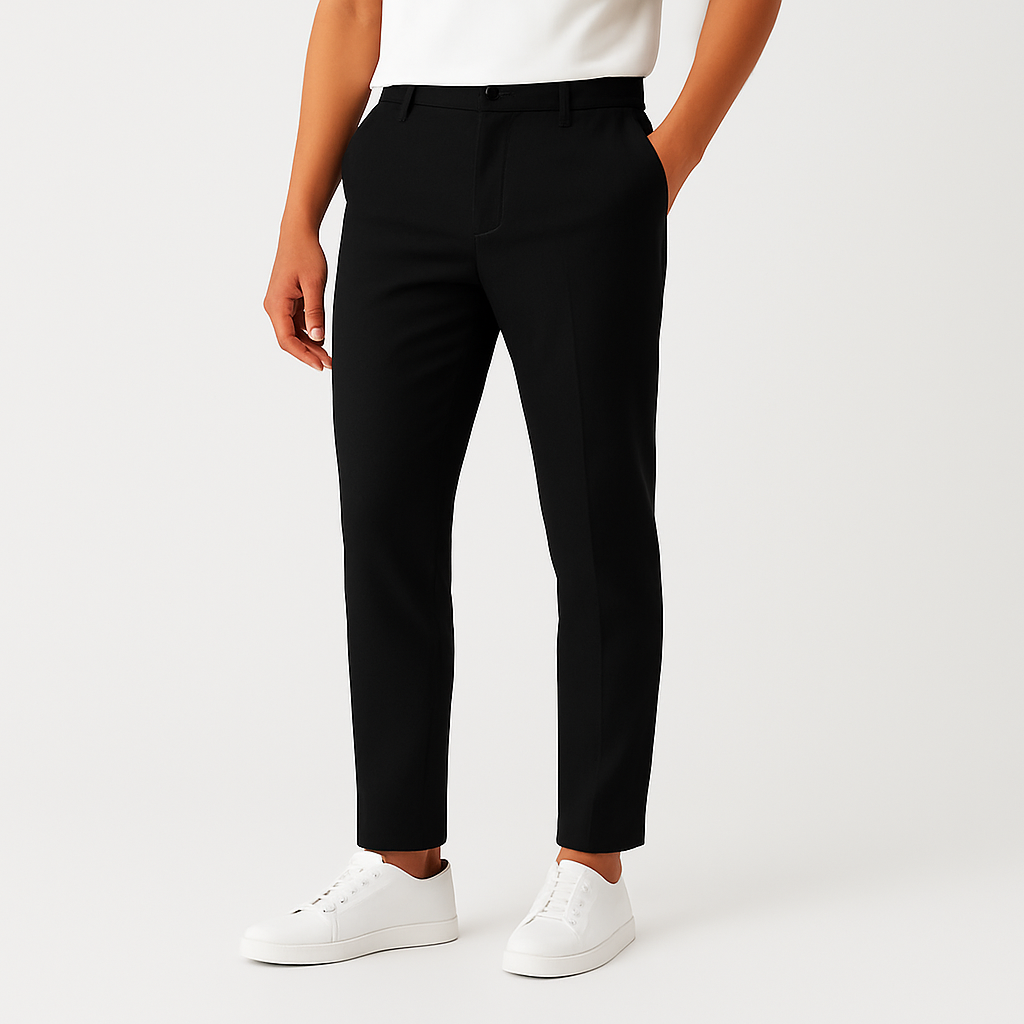 Patrick Slim Fit Heren Pantalon met Rechte Pijpen