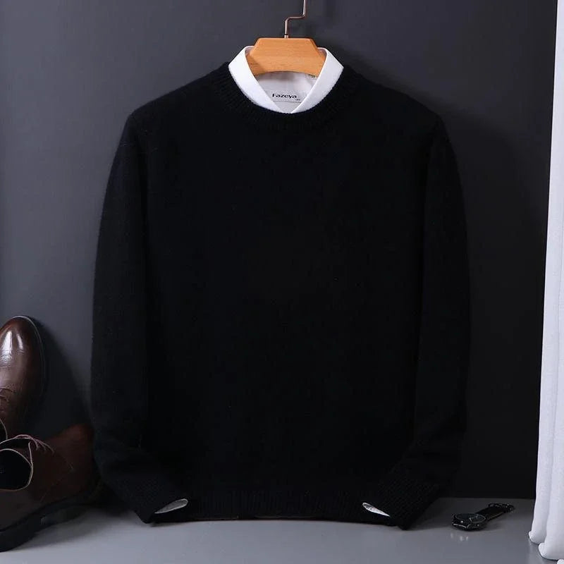 Randy Basic herentrui met ronde hals
