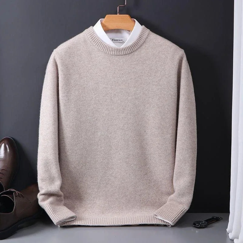 Randy Basic herentrui met ronde hals
